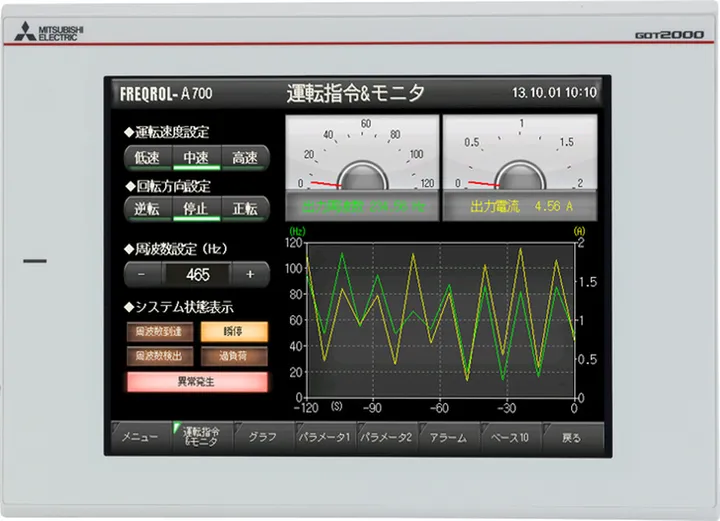 Mitsubishi GT2710-VTWA — Touch Panel GOT2000 10.4 inch - HMI & Displays product front view