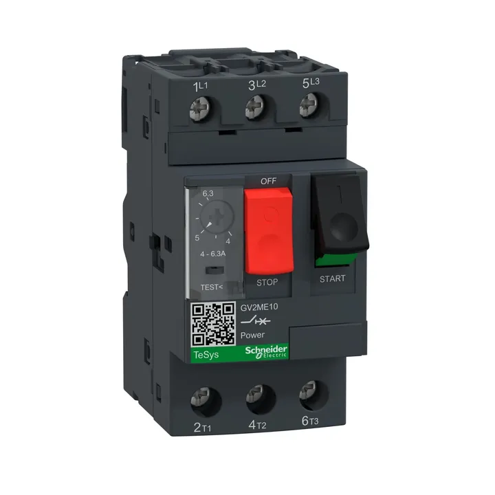 Schneider GV2ME14 — TeSys GV2 Motor Protection - Power & Electricals product front view