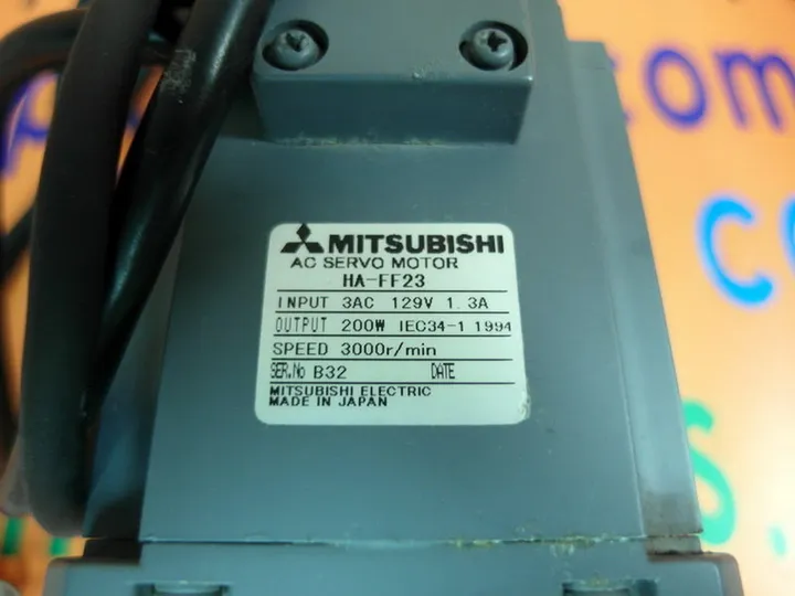 Mitsubishi HA-FF23 — AC Servo Motor - Motors product front view