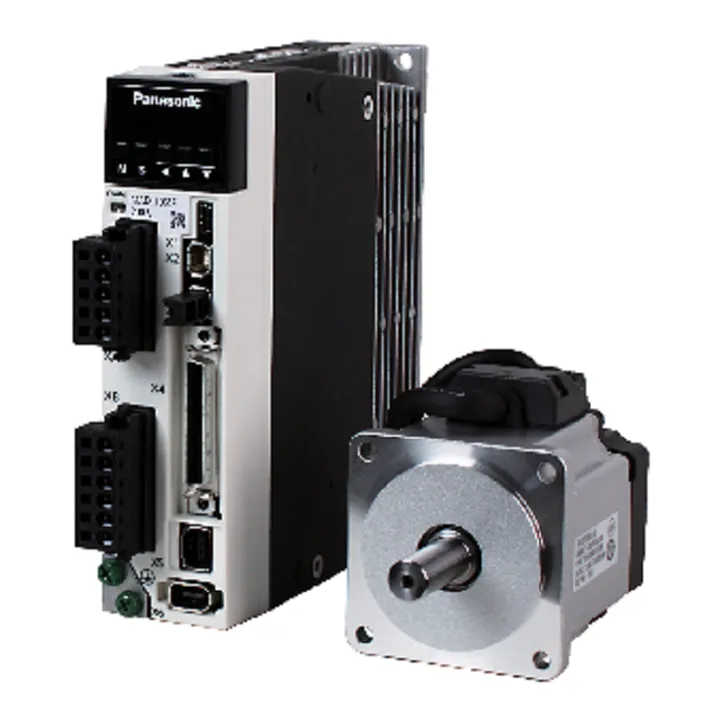 Panasonic MHMF042L1U2M — MINAS A6 Servo Motor - Motors product front view