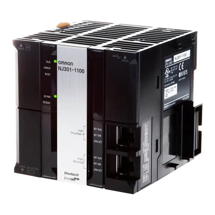OMRON NJ301-1100 — NJ301 Series Cpu Unit - Controllers & PLCs product front view