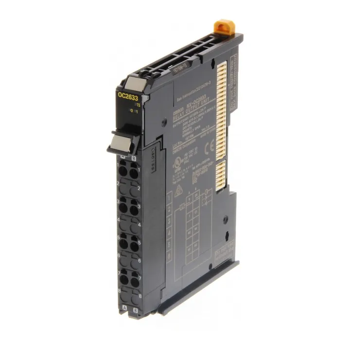 OMRON NX-OC2633 — NX-OC Series Analog Output Unit - Controllers & PLCs product front view