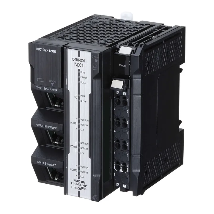 OMRON NX102-1000 — NX102 Series Programmable Controller (Plc) - Controllers & PLCs product front view