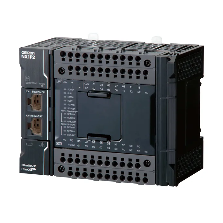 OMRON NX1P2-9024DT1 — NX1P2 Compact Controller - Controllers & PLCs product front view