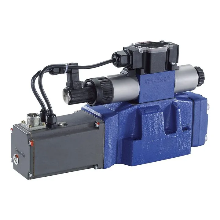 Rexroth R900617664 — Bosch Rexroth 4WRTE25 Series Proportional Directional Valve - Hydraulics & Pneumatics product front view