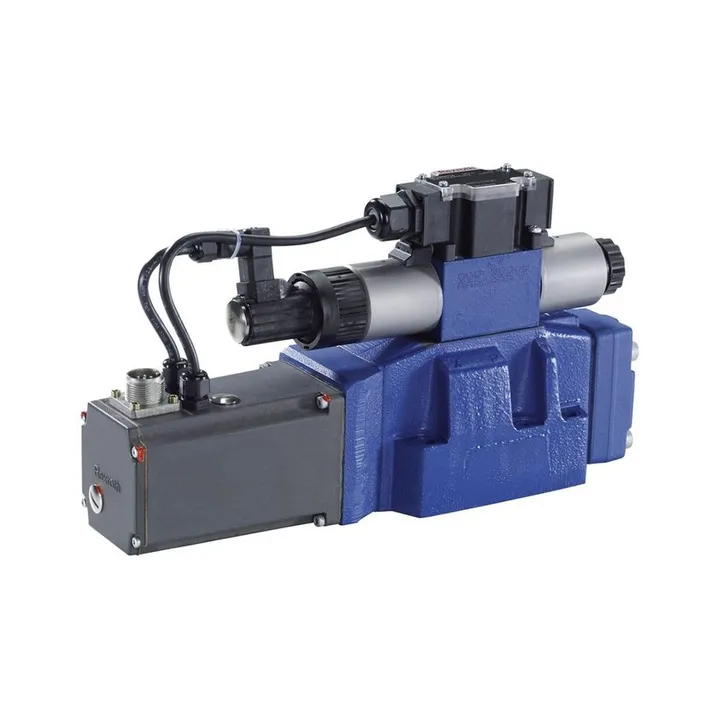 Rexroth R900781687 — Bosch Rexroth 4WRTE27 Series Proportional Directional Valve - Hydraulics & Pneumatics product front view