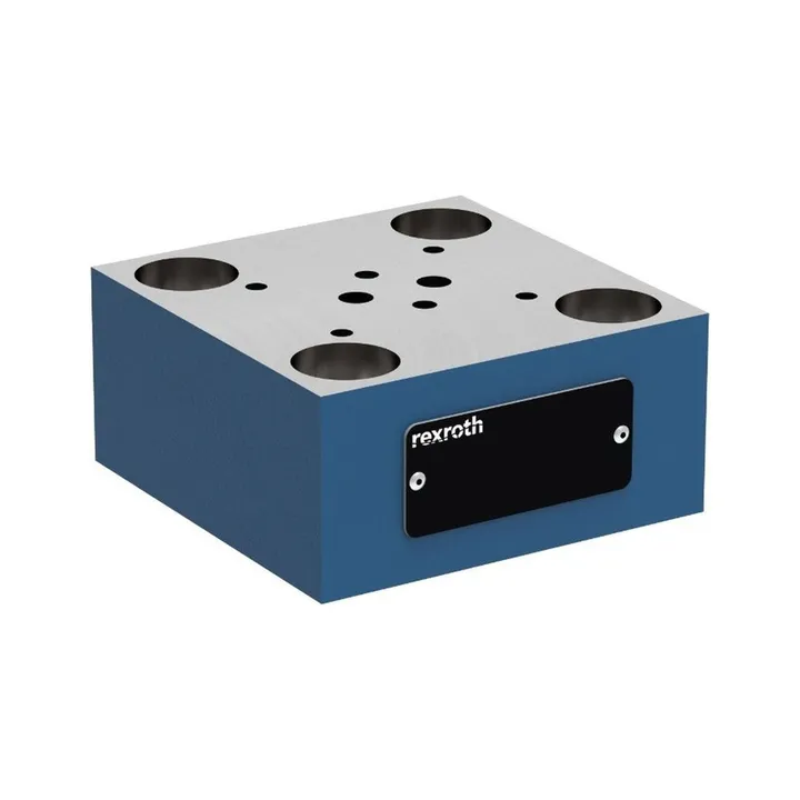Rexroth R901225424 — Bosch Rexroth LFA16 Series Logic Valve Cover Plate - Hydraulics & Pneumatics product front view