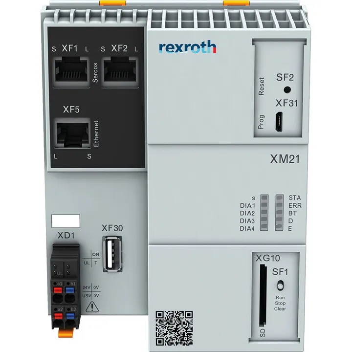 Rexroth R911170023 — IndraControl XM21 PLC - Controllers & PLCs product front view