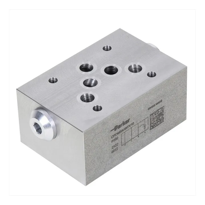 Parker SCPOM3AAV — SCPOM3AA Series Pilot-Operated Check Valve - Hydraulics & Pneumatics product front view
