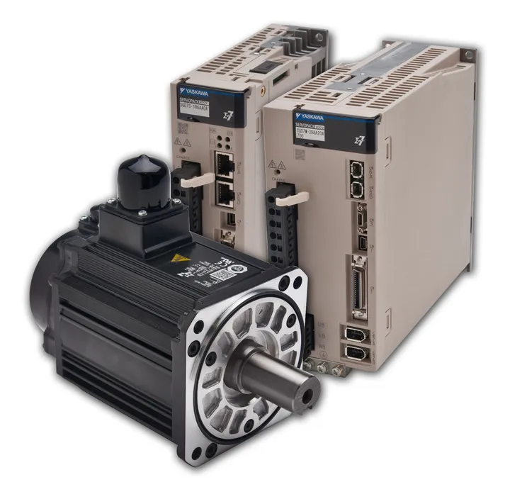 Yaskawa SGM7J-01A7A61 — Sigma-7 Servo Motor – 100W Servo Motor - Motors product front view